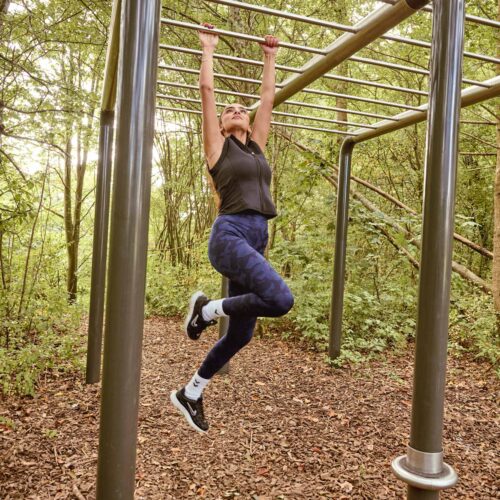 Horizontal Ladder Double - Competitions in outdoor fitness areas