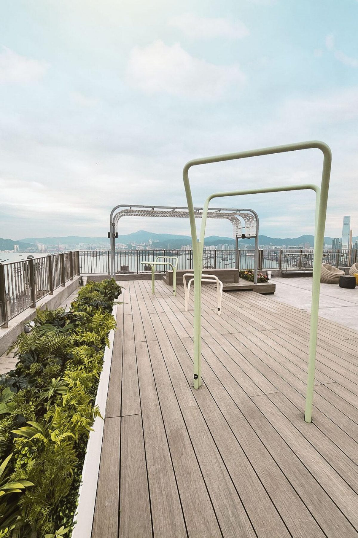 NOORD outdoor training equipment for a project in Hong Kong