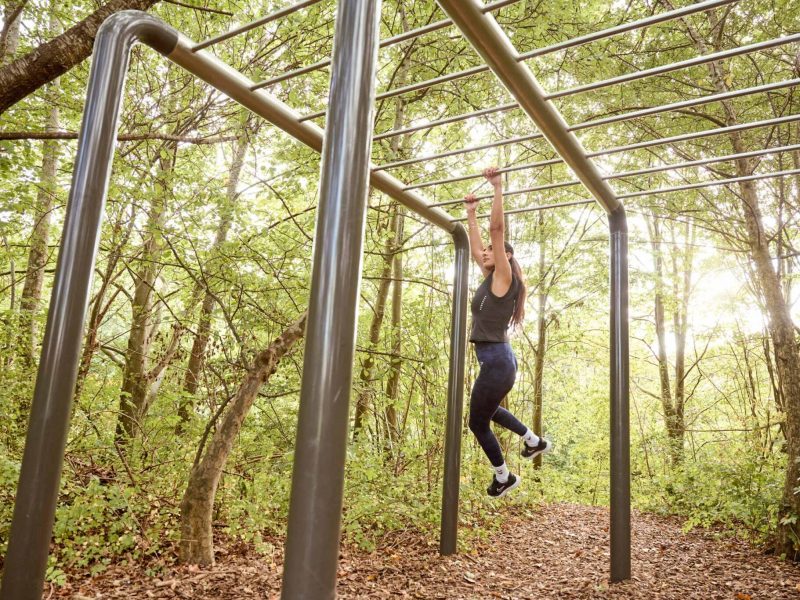 outdoor jungle gym