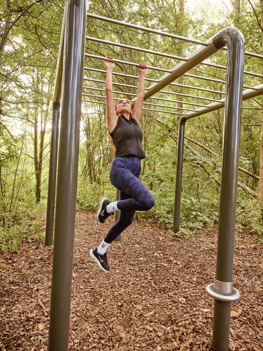 Horizontal Ladder Double - Competitions in outdoor fitness areas