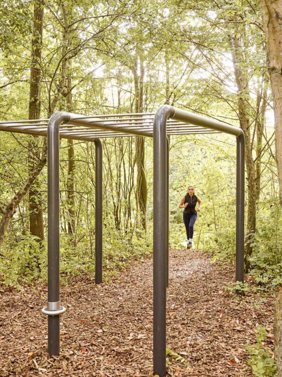 OCR Horizontal Ladder can include running, jumping and hanging