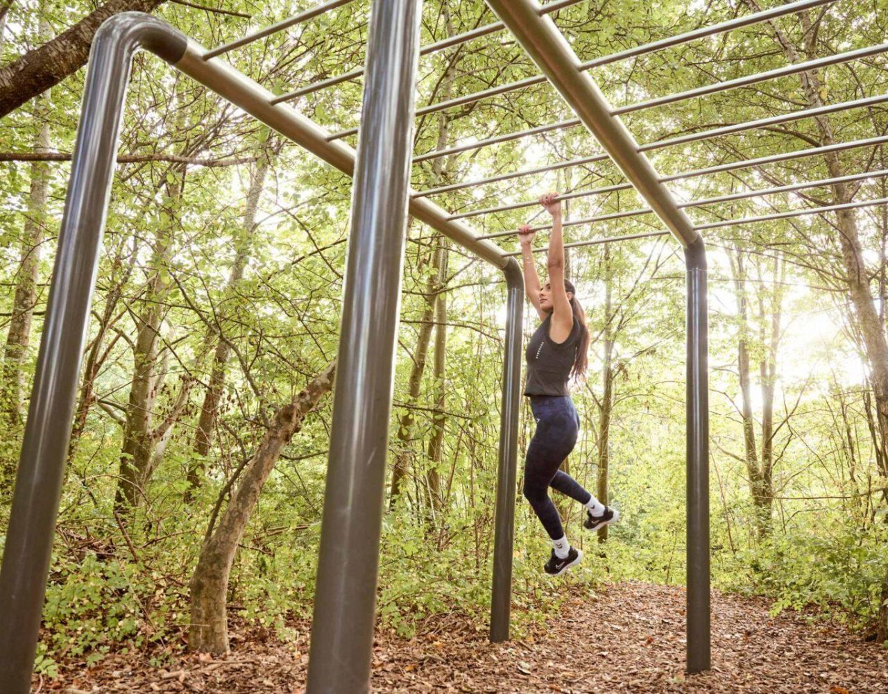 Horizontal Ladder Double - Outdoor obstacles to train for free and without limitations